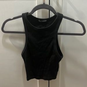 Black zara tank